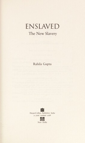Book cover for Enslaved The New Slavery