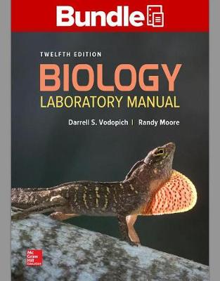 Book cover for Gen Combo LL Biology Lab Manual; Connect Access Card