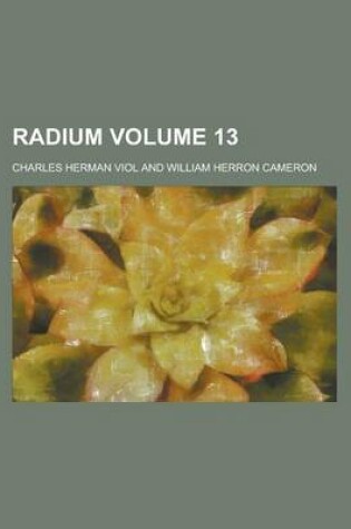 Cover of Radium Volume 13