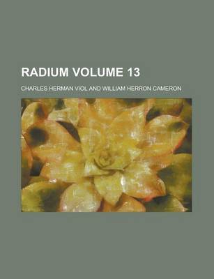 Book cover for Radium Volume 13