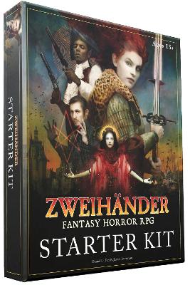 Book cover for ZWEIHANDER Fantasy Horror RPG: Starter Kit