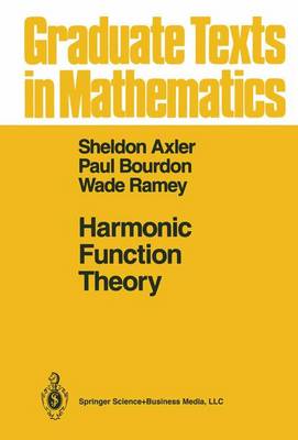 Cover of Harmonic Function Theory