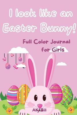 Book cover for Easter journal for Girls Full color