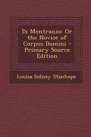 Cover of Di Montranzo