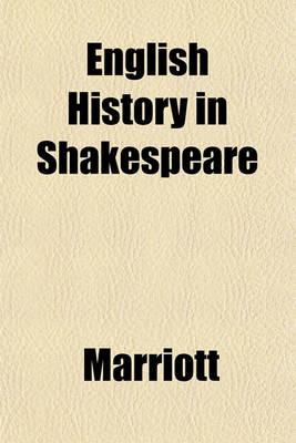 Book cover for English History in Shakespeare