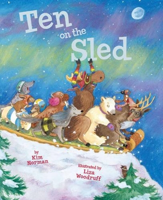 Book cover for Ten on the Sled