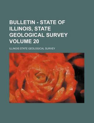 Book cover for Bulletin - State of Illinois, State Geological Survey Volume 20