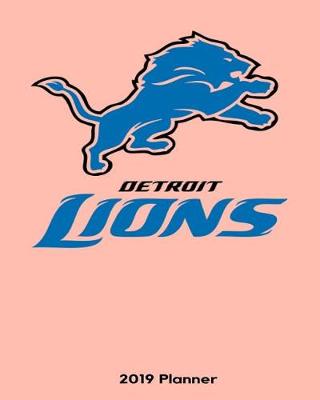 Book cover for Detroit Lions 2019 Planner