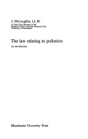 Book cover for Law Relating to Pollution