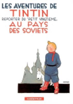 Book cover for Tintin au pays des Soviets