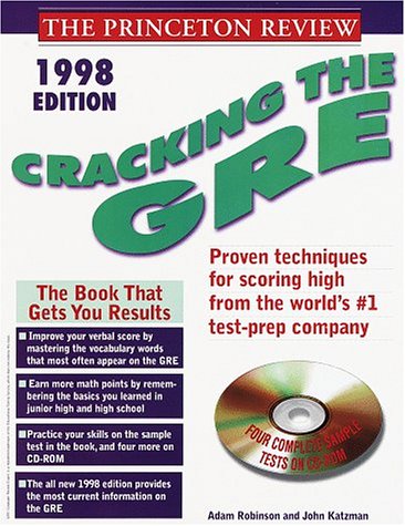 Cover of Cracking the Gre with Sample Tests