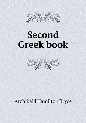 Book cover for Second Greek book