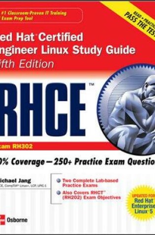 Cover of RHCE Red Hat Certified Engineer Linux Study Guide (Exam RH302)