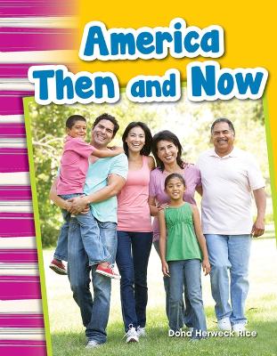 Book cover for America Then and Now