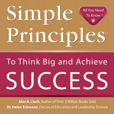 Book cover for Simple Principles to Think Big & Achieve Success