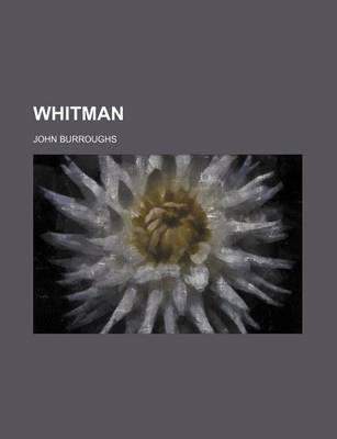 Book cover for Whitman (Volume 10)