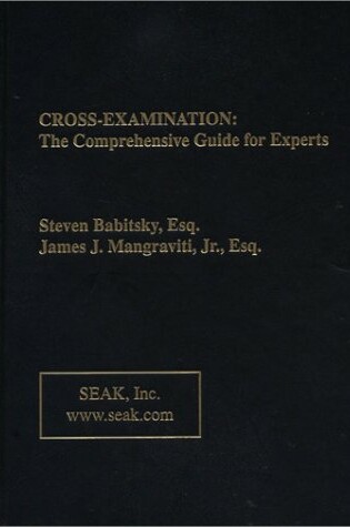 Cover of Cross Examination