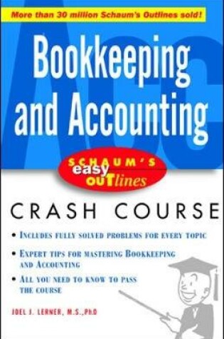 Cover of Schaum's Easy Outline of Bookkeeping and Accounting