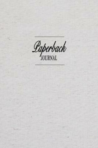 Cover of Paperback Journal