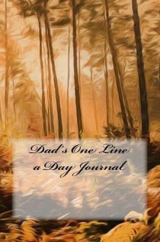 Cover of Dad's One Line a Day Journal