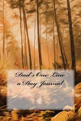 Book cover for Dad's One Line a Day Journal