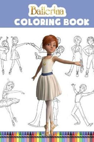 Cover of Ballerina Coloring Book