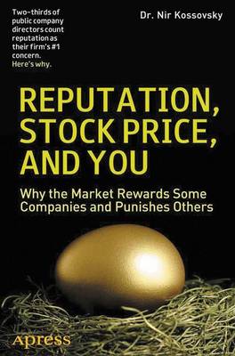 Book cover for Reputation, Stock Price, and You