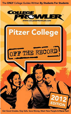 Book cover for Pitzer College 2012