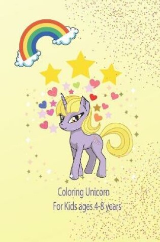 Cover of Coloring Book for kids 4-8 years