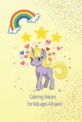 Book cover for Coloring Book for kids 4-8 years