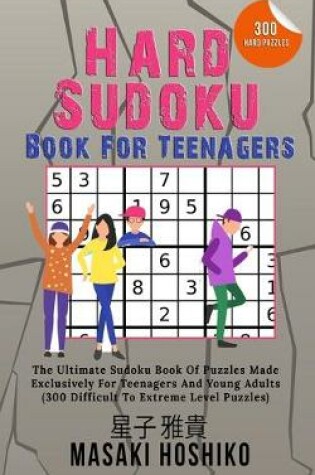 Cover of Hard Sudoku Book For Teenagers