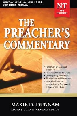Book cover for The Preacher's Commentary - Vol. 31: Galatians / Ephesians / Philippians / Colossians / Philemon