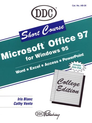 Book cover for Microsoft Office 97 for Windows 95