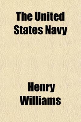 Book cover for The United States Navy; A Handbook