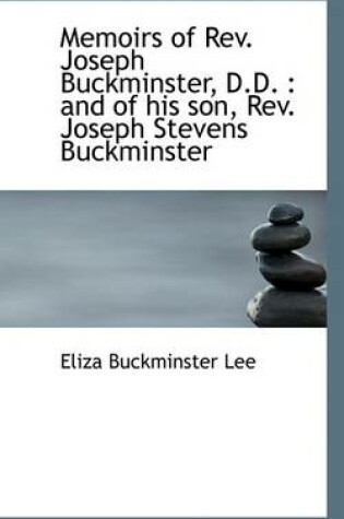 Cover of Memoirs of REV. Joseph Buckminster, D.D.