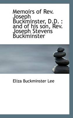 Book cover for Memoirs of REV. Joseph Buckminster, D.D.