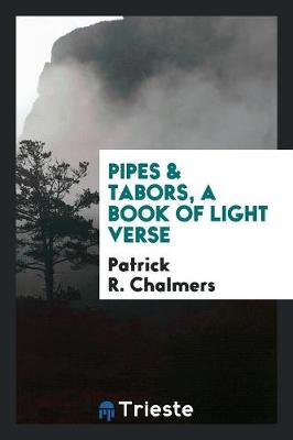 Book cover for Pipes & Tabors, a Book of Light Verse