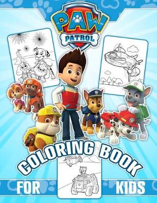 Book cover for PAW Patrol Coloring Book