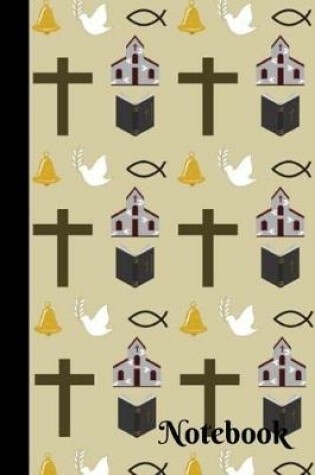 Cover of Christians Church Themed Notebook