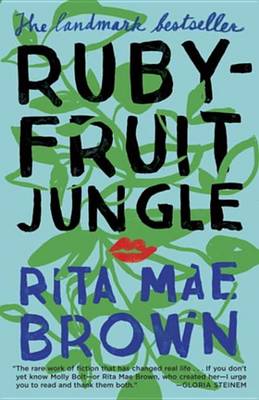 Book cover for Rubyfruit Jungle