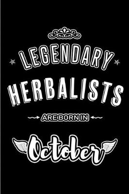 Book cover for Legendary Herbalists are born in October