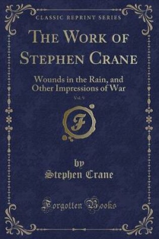 Cover of The Work of Stephen Crane, Vol. 9