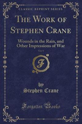 Book cover for The Work of Stephen Crane, Vol. 9