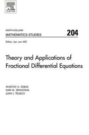 Cover of Theory and Applications of Fractional Differential Equations