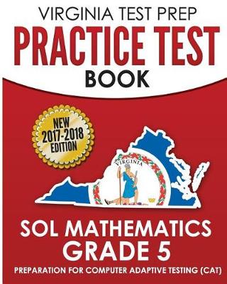 Book cover for Virginia Test Prep Practice Test Book Sol Mathematics Grade 5