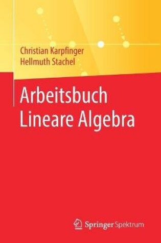 Cover of Arbeitsbuch Lineare Algebra