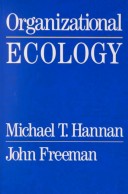 Book cover for Organizational Ecology