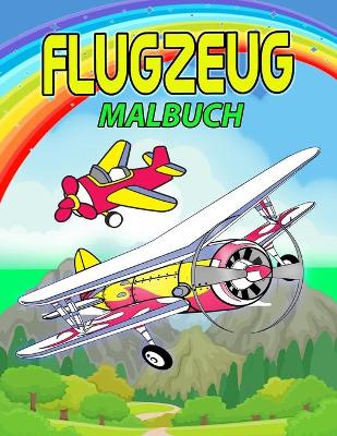 Book cover for Flugzeug Malbuch