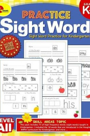 Cover of Sight Words Practice