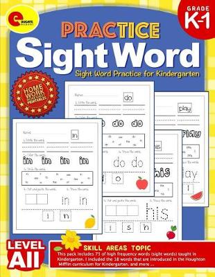 Book cover for Sight Words Practice